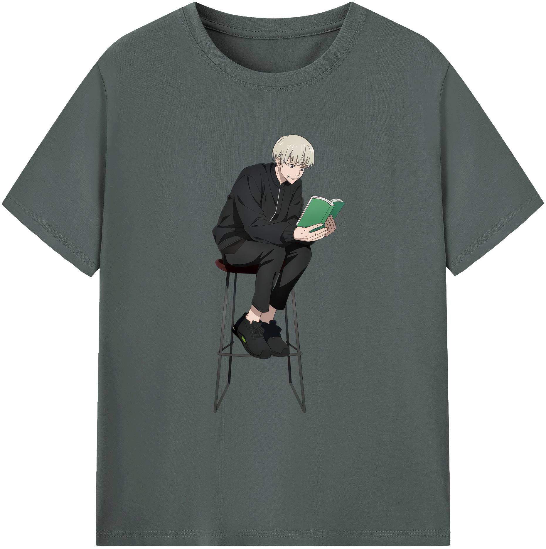 （画像用） 呪術廻戦 Jujutsu Kaisen 綿100％ メンズ半袖Tシャツ｜肌触りやわらか＆通気性
